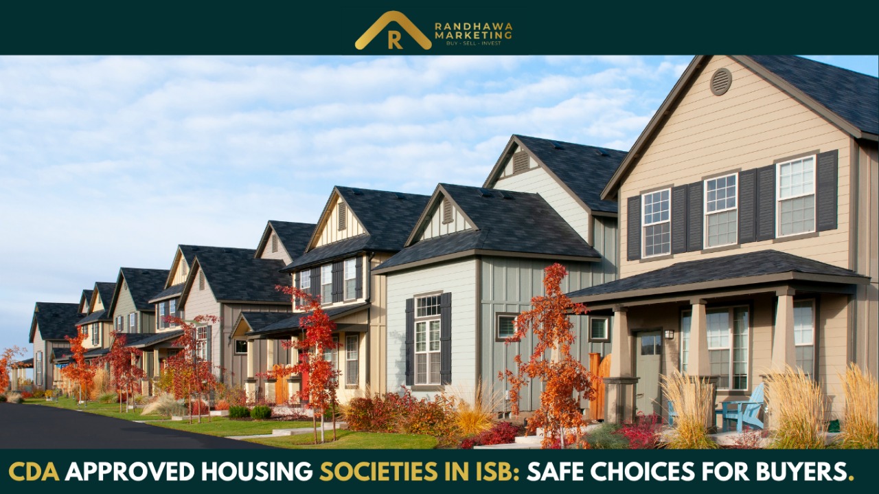 CDA-Approv­­­­­­ed Housing Societies in Islamabad: Safe Choices for Buyers